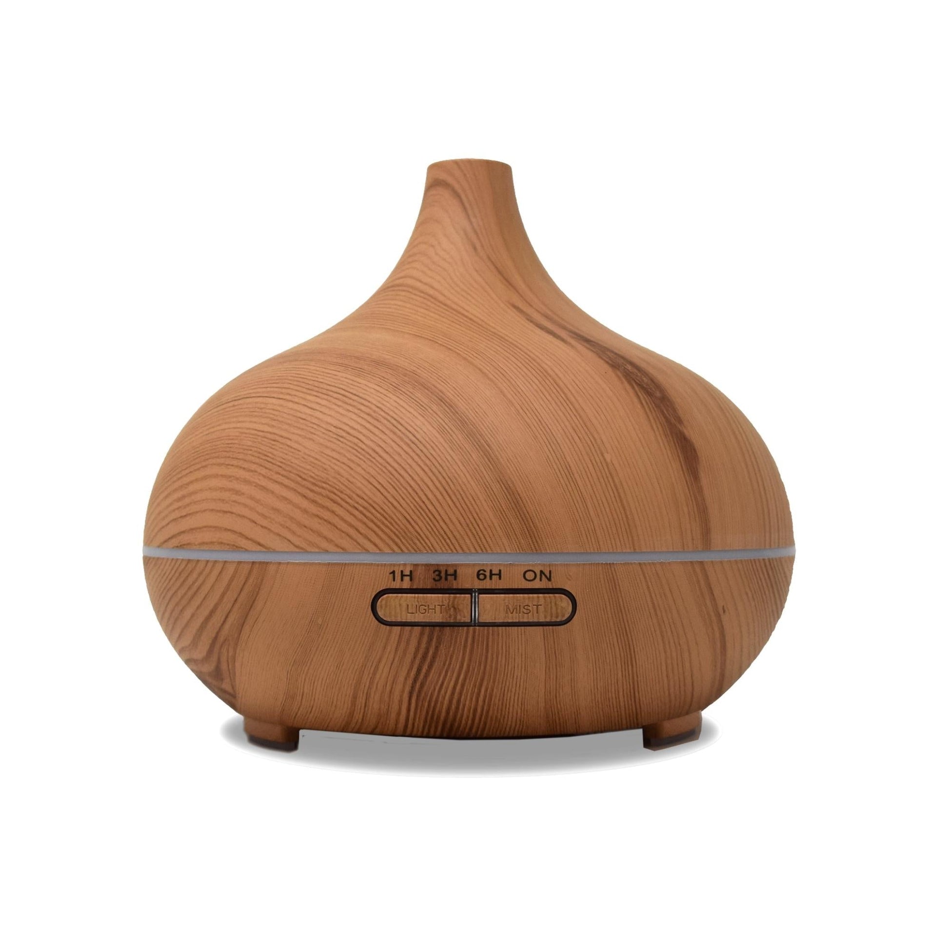 The Gift of Scent Wood Grain Teardrop Ultrasonic Diffuser